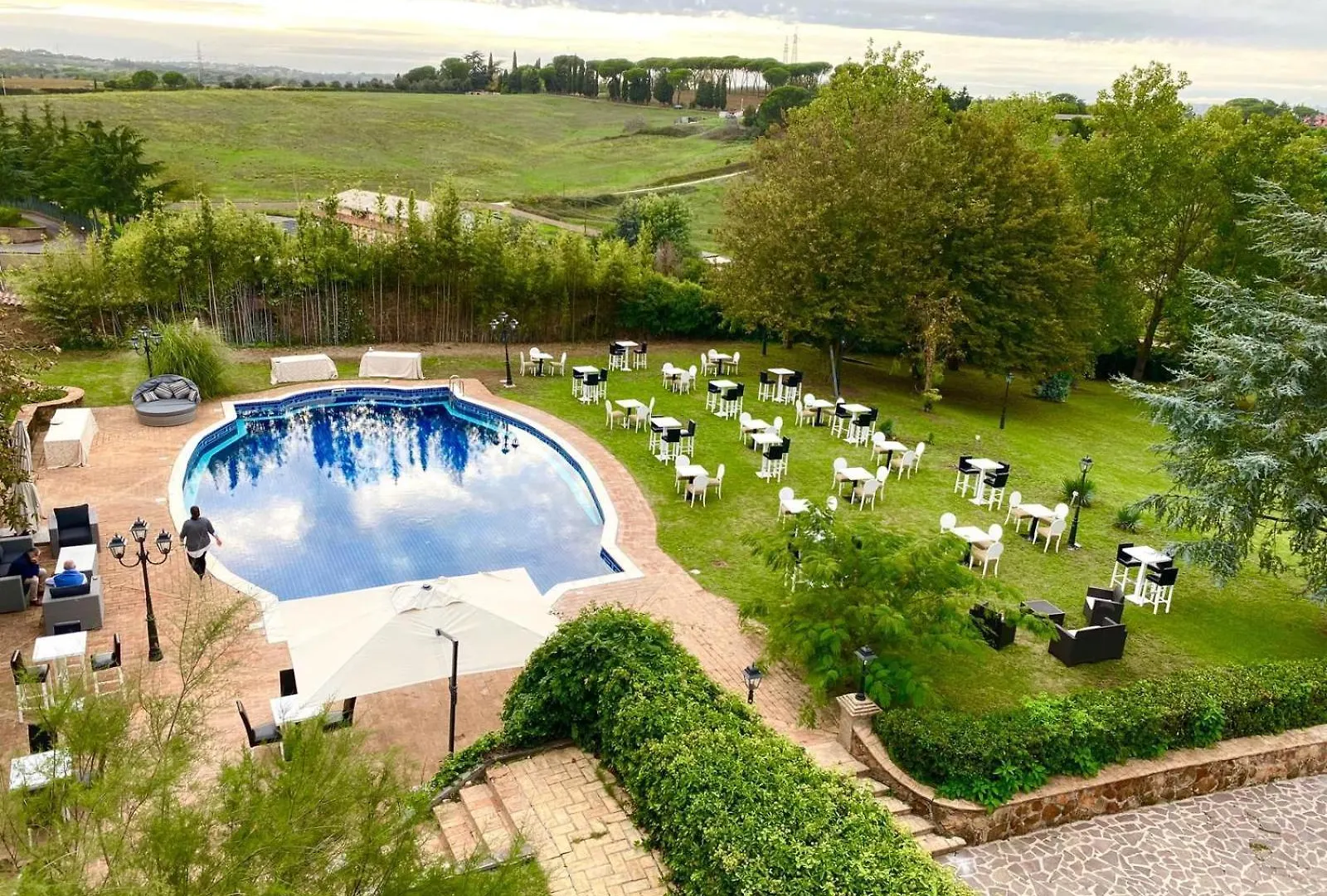 Prestigiosa Villa Con Parco Palestra E Piscina Rome